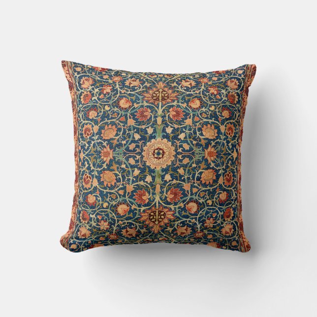 Almofada William Morris Art Travesseiro decorativo (Frente)