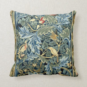 Almofada William Morris Birds e Acanthus