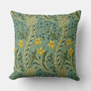 Almofada William Morris Daffodil Floral Pattern Classic