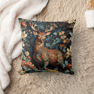 Almofada William Morris Deer Travesseiro decorativo