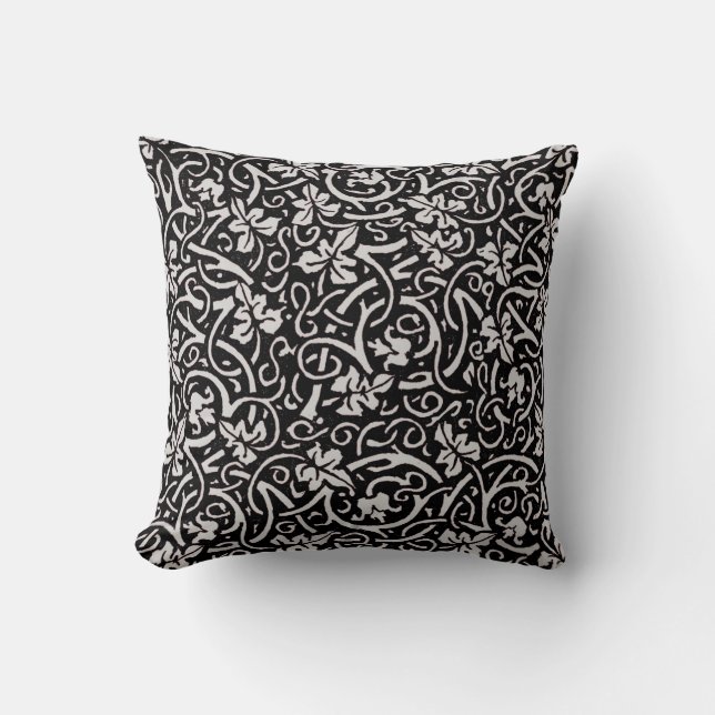 Almofada William Morris Grapevine Vine Leaf Patterno (Frente)