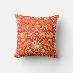 Almofada William Morris Hyacinth Impressão, Mandarin Orange