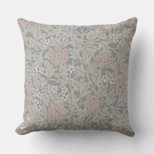 Almofada William Morris Jasmine Flower Pattern