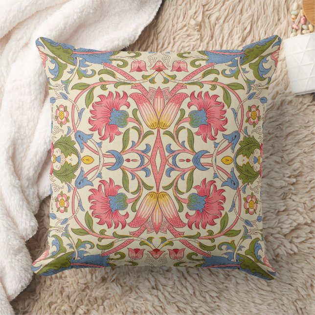 Almofada William Morris Lodden Primavera Wallpaper Art (Cobertor)