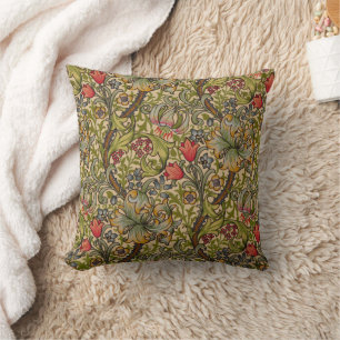 Almofada William Morris Ouro Lily Antique