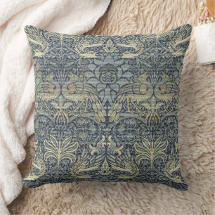 Almofada William Morris Peacock e Dragon