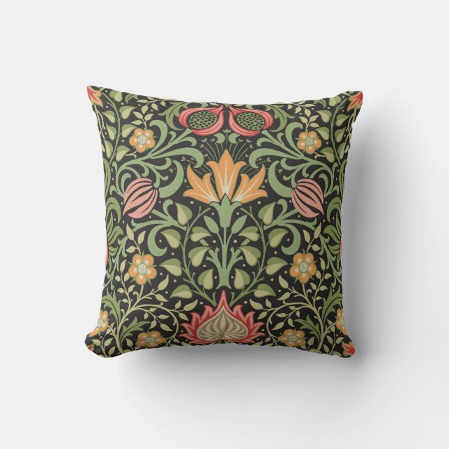 Almofada William Morris Persian Floral Antique (Frente)