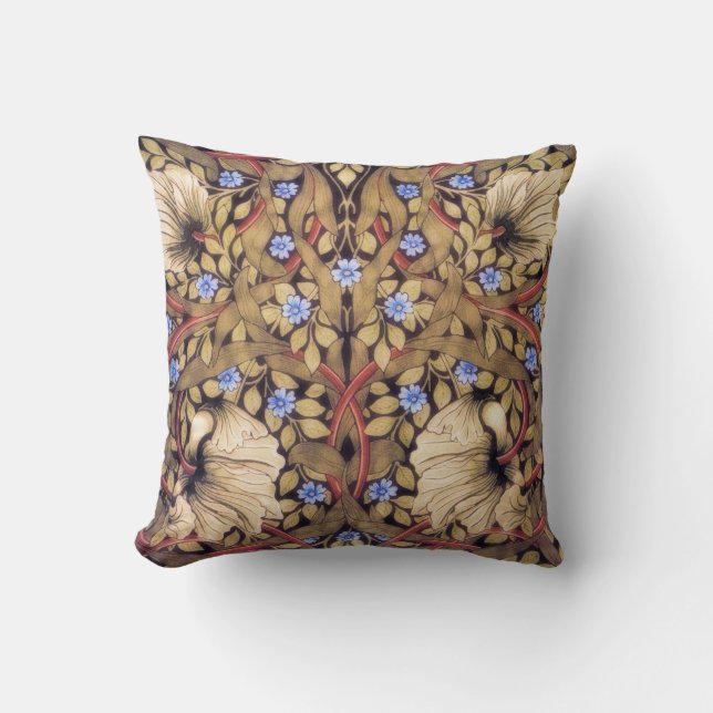 Almofada William Morris Pimpernel Vintage Floral (Frente)