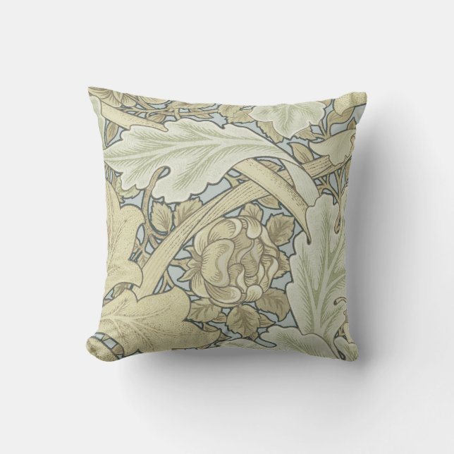 Almofada William Morris Rua James Acanthus Wallpaper (Frente)