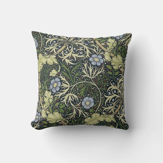 Almofada William Morris Seaweed Pattern (Frente)