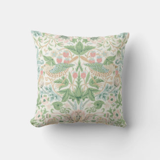 Almofada William Morris Strawberry Thief Cochinil Salgueiro