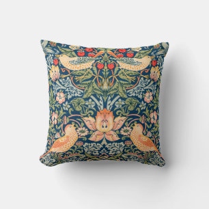 Almofada William Morris Strawberry Thief Design