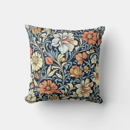 Almofada William Morris style floral acanthus pattern