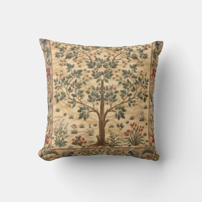 Almofada William Morris Tree Of Life (Frente)