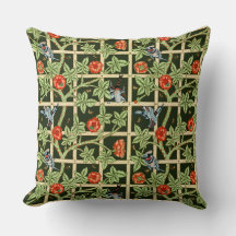 William Morris Trellis Pattern em Verde