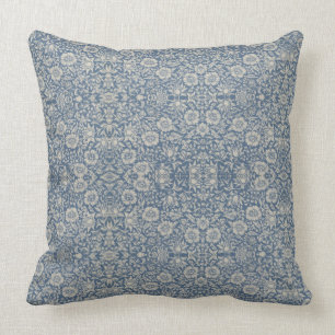 Almofada William Morris Vintage Azul Mallow