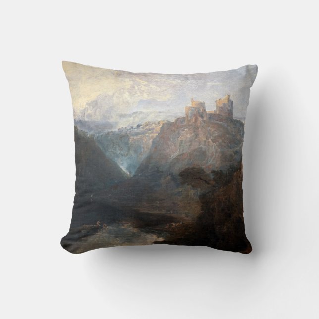 Almofada William Turner - Castelo de Kilgarren, Pembrokeshi (Frente)