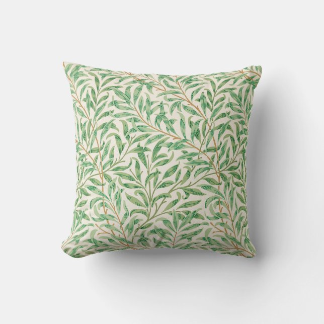 Almofada Willow Pattern, William Morris Travesseiro decorat (Frente)