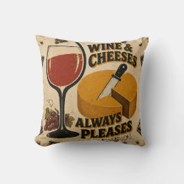 Almofada Wine and Cheese Always Pleases Rustic Kitchen 