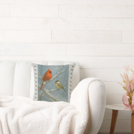 Almofada Winter Birds – Life in the Quiet