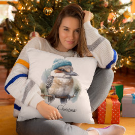 Almofada Winter Kookaburra Wish, personalizado
