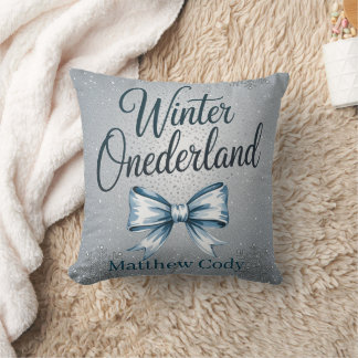Almofada Winter Onderland Boys 1rua. Presente de festa de a