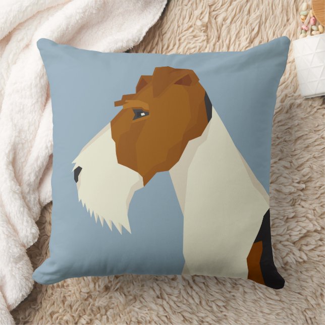 Almofada Wire Fox Terrier (Cobertor)