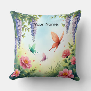 Almofada Wisteria Butterflies Travesseiro