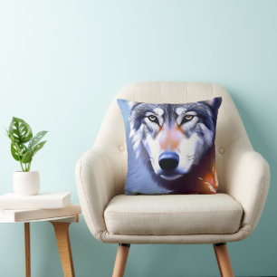 Almofada Wolf Oil Pinta A Essência Da Beleza,