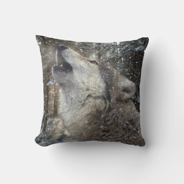 Almofada Wolf Song - Pastel (Frente)
