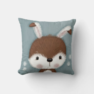 Almofada Woodland Bunny Portrait