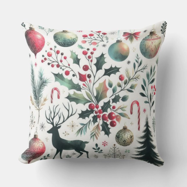 Almofada Woodland Christmas (Frente)