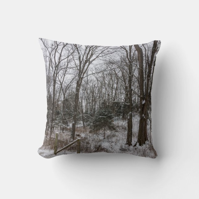 Almofada Woody Snow Day (Frente)