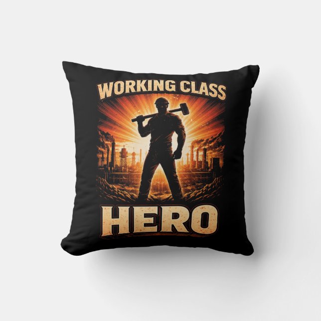 Almofada Working Class Hero (Frente)
