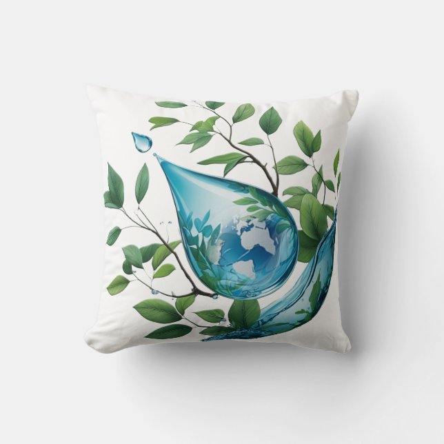 Almofada World Water Day (Frente)