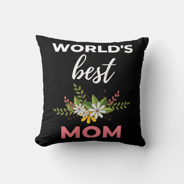 Almofada World's Best Mom (Frente)