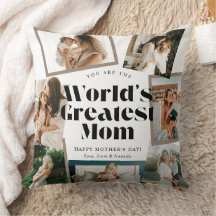 World's Greatest Mom 7 Photo Collage