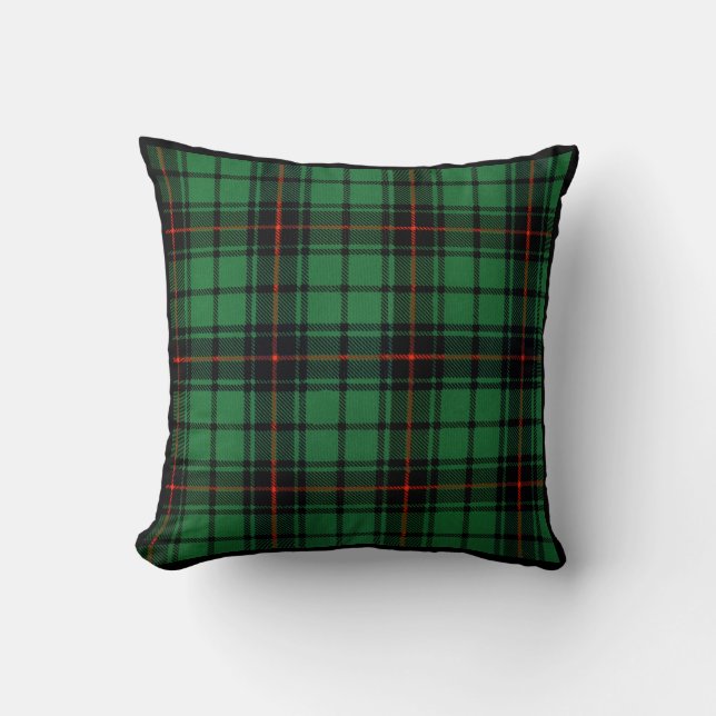 Almofada Xadrez Davidson Tartan (Frente)