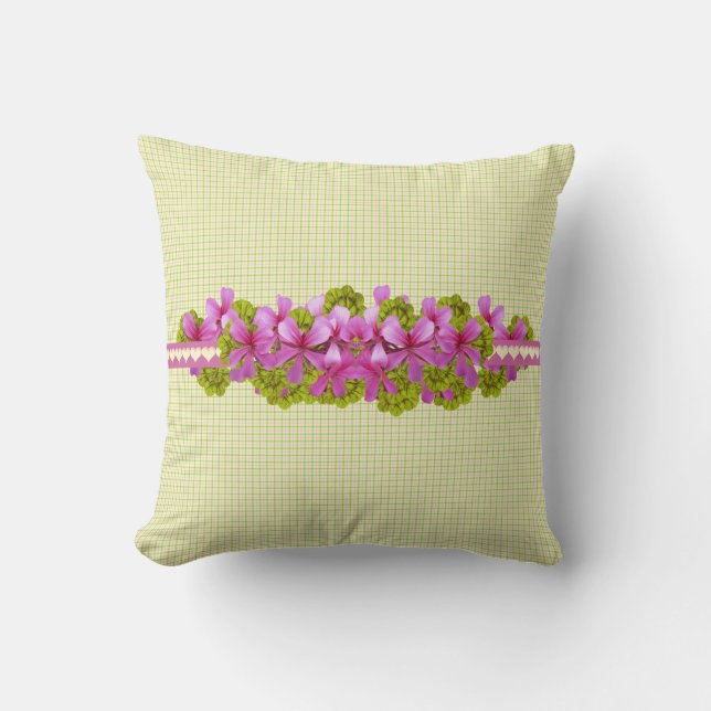 Almofada Xadrez do amor da avó (Frente)