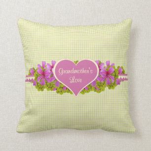Almofada Xadrez do amor da avó