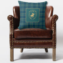 Xadrez Escocês Clássico Polo Equestre Monogramado