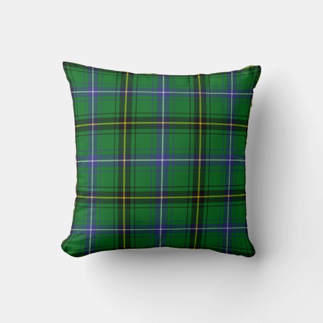 Almofada Xadrez Escocesa Clan Henderson Tartan (Frente)