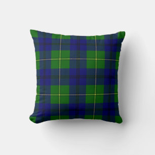 Almofada Xadrez Escocesa Clan Johnston Tartan