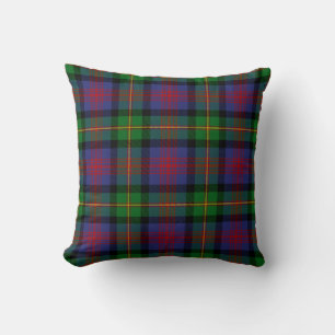 Almofada Xadrez Escocesa Clan Logan Tartan