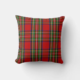 Almofada Xadrez Escocesa Clan Stewart Tartan