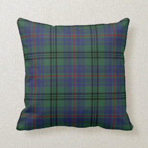 Almofada Xadrez escocesa Clan Walker Tartan