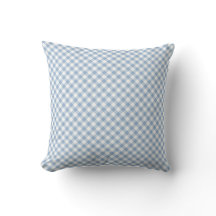Xadrez Gingham Azul Claro Branco country