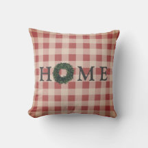 Xadrez HOME Typografia Na moda Farmhouse Gingham