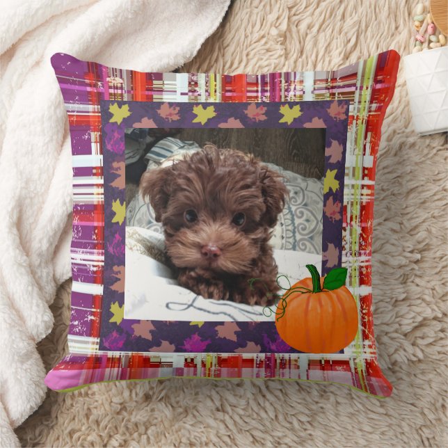 Almofada Xadrez MVB Pumkin Personalizável (Cobertor)