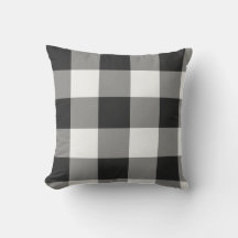 Xadrez Preto e Branco Grande Gingham Plaid
